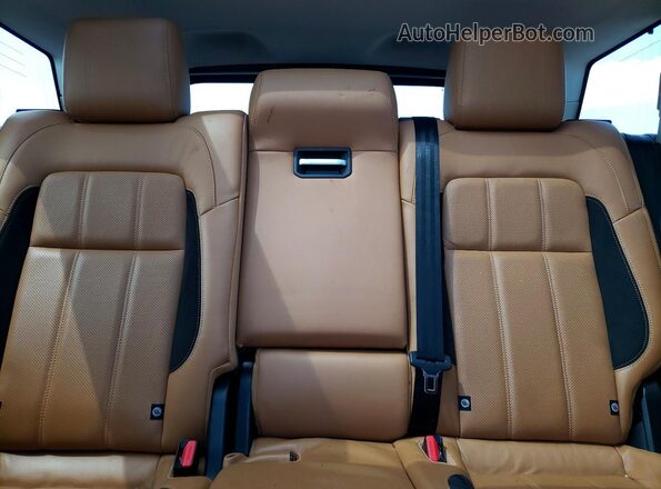 SALWR2RE1KA837095 2019 LAND ROVER RANGE Charcoal Rear seats view