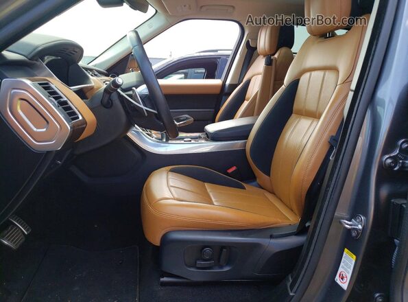 SALWR2RE1KA837095 2019 LAND ROVER RANGE Charcoal Front interior view