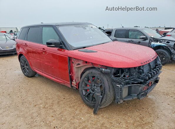 SALWR2RE5JA800565 2018 LAND ROVER RANGE Red Delantero derecho