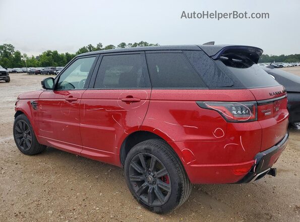 SALWR2RE5JA800565 2018 LAND ROVER RANGE Red Trasero izquierdo
