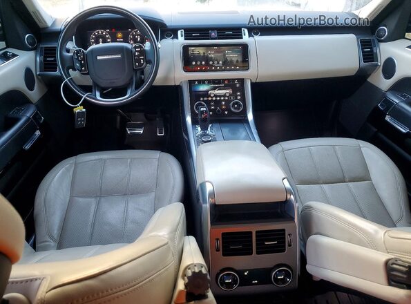 SALWR2RE5KA863666 2019 LAND ROVER RANGE Gray წინა პანელის ხედი
