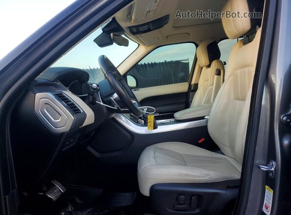 SALWR2RE5KA863666 2019 LAND ROVER RANGE Gray წინა სალონის ხედი
