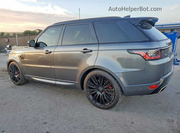 SALWR2RE5KA863666 2019 LAND ROVER RANGE Gray უკანა მარცხენა