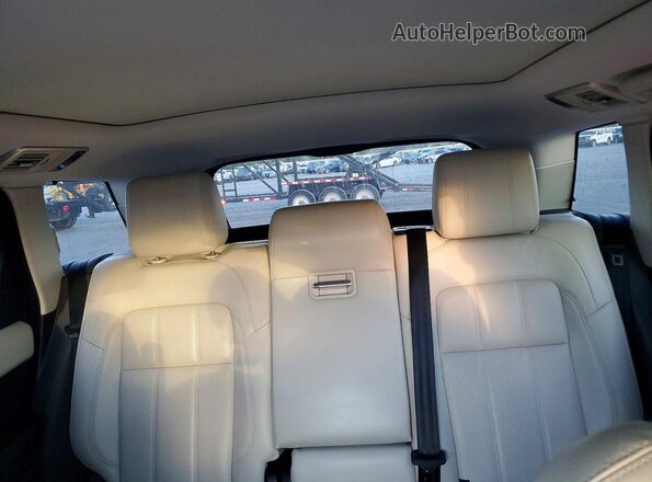 SALWR2RE5KA863666 2019 LAND ROVER RANGE Gray უკანა სავარძლების ხედი