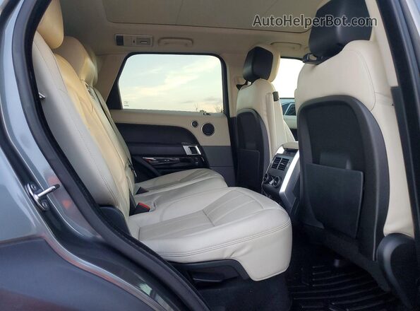 SALWR2RE5KA863666 2019 LAND ROVER RANGE Gray უკანა სალონის ხედი