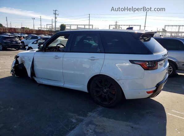 SALWR2RE6JA184519 2018 LAND ROVER RANGE White Rear left