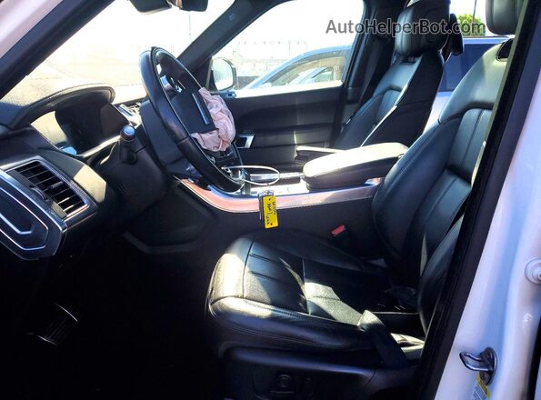 SALWR2RE6JA184519 2018 LAND ROVER RANGE White Front interior view