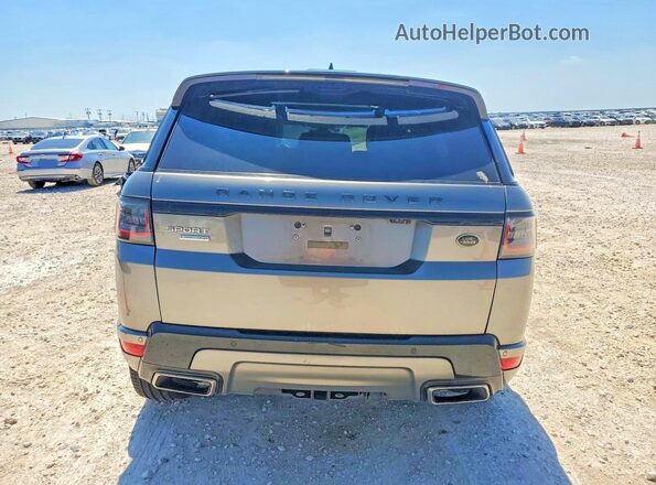 SALWR2RE6JA809615 2018 LAND ROVER RANGE Silver Vista trasera