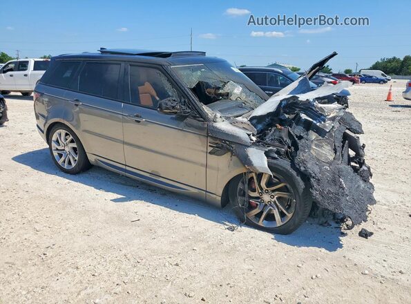 SALWR2RE6JA809615 2018 LAND ROVER RANGE Silver Delantero derecho