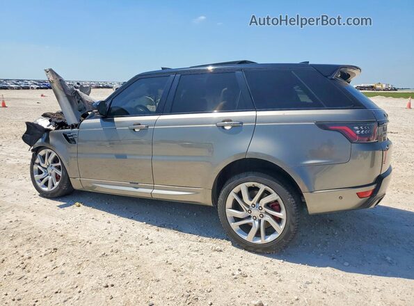 SALWR2RE6JA809615 2018 LAND ROVER RANGE Silver Trasero izquierdo