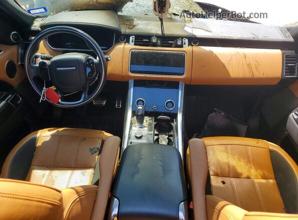 SALWR2RE6JA809615 2018 LAND ROVER RANGE Silver Vista del salpicadero