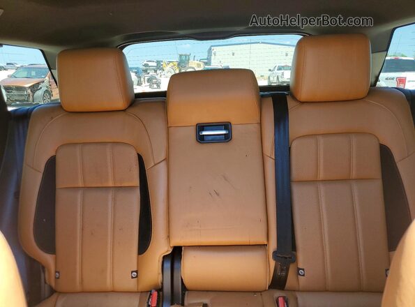 SALWR2RE6JA809615 2018 LAND ROVER RANGE Silver Vista de los asientos traseros