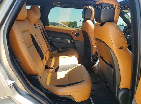 SALWR2RE6JA809615 2018 LAND ROVER RANGE Silver Vista interior trasera