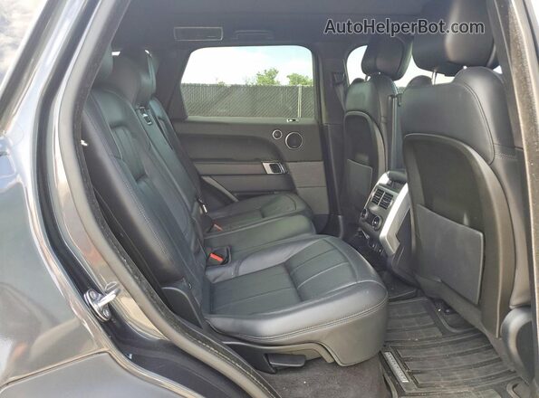SALWR2RE7KA836968 2019 LAND ROVER RANGE Black Rear interior view