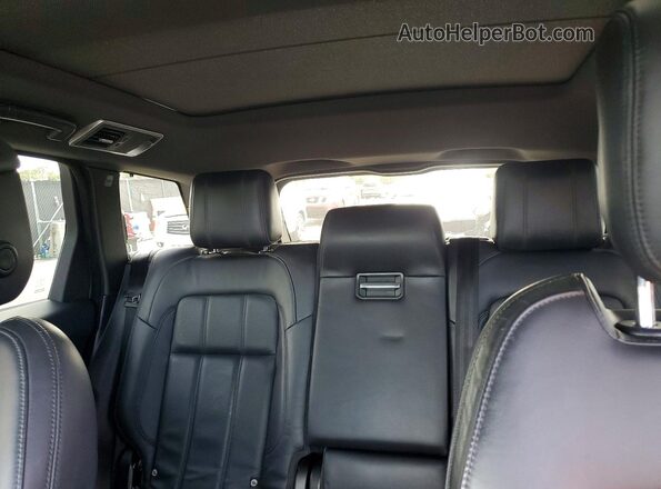 SALWR2RE7KA836968 2019 LAND ROVER RANGE Black Rear seats view