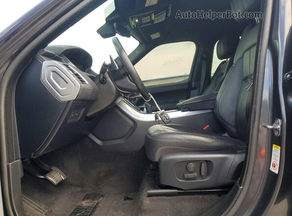 SALWR2RE7KA836968 2019 LAND ROVER RANGE Black Front interior view