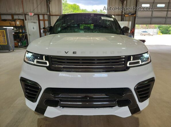 SALWR2RE8JA800950 2018 LAND ROVER RANGE White Widok z przodu