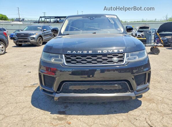 SALWR2RK1JA184837 2018 LAND ROVER RANGE Black Widok z przodu