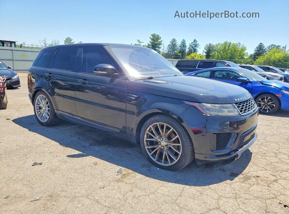 SALWR2RK1JA184837 2018 LAND ROVER RANGE Black Przód prawy
