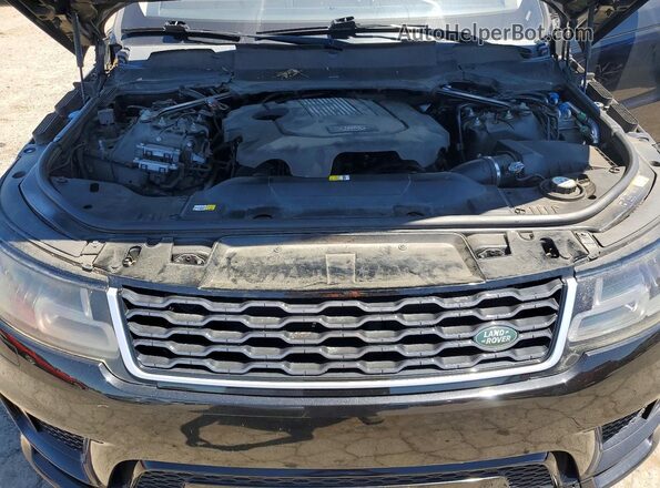 SALWR2RK1JA184837 2018 LAND ROVER RANGE Black Widok komory silnika