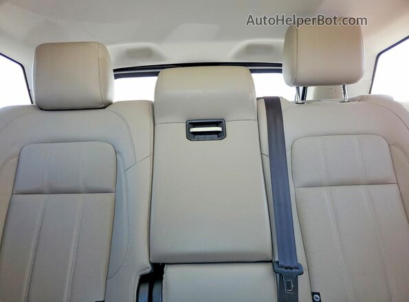 SALWR2RK3JA181874 2018 LAND ROVER RANGE Black Հետևի նստատեղերի տեսք