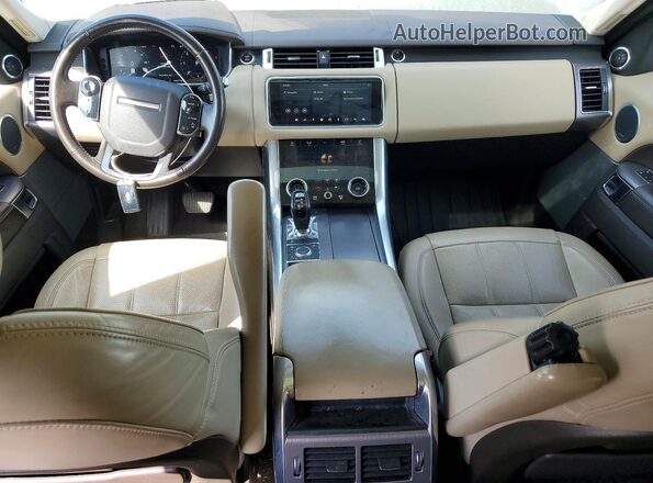SALWR2RK3JA181874 2018 LAND ROVER RANGE Black Առջևի վահանակի տեսք