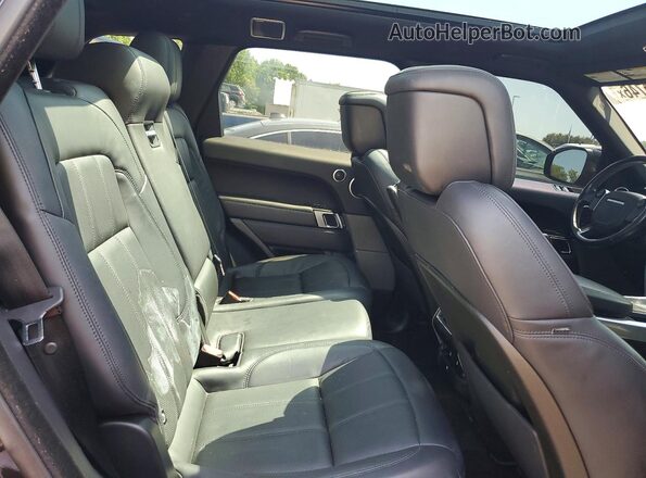 SALWR2RK5JA409048 2018 LAND ROVER RANGE Black Вид задньої частини салону
