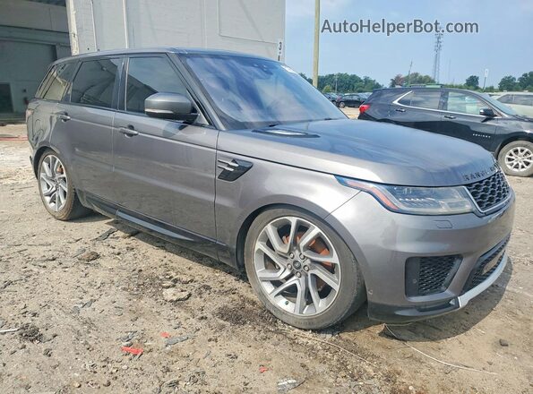 SALWR2RK9KA840316 2019 LAND ROVER RANGE Gray Front right