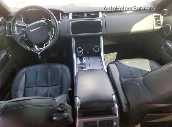 SALWR2RK9KA840316 2019 LAND ROVER RANGE Gray Dashboard view