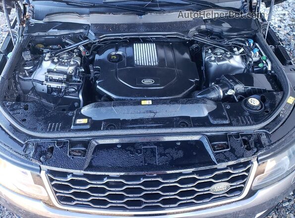 SALWR2RK9KA840316 2019 LAND ROVER RANGE Gray Engine compartment view