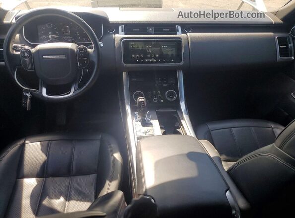 SALWR2RKXKA846545 2019 LAND ROVER RANGE White Widok deski rozdzielczej