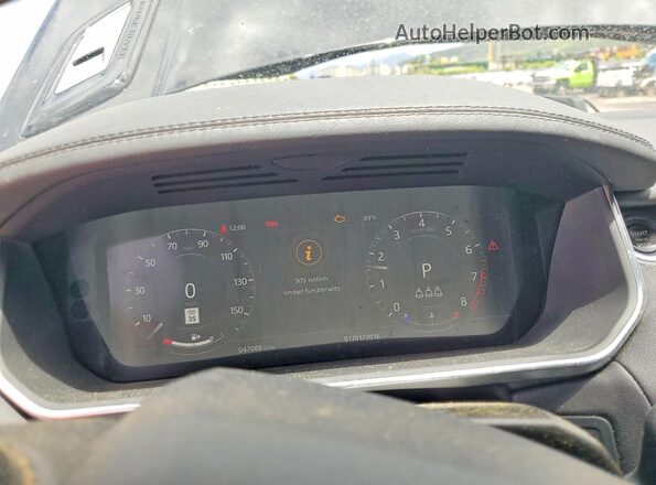 SALWR2RU3KA861082 2019 LAND ROVER RANGE Black Սարքավորումների վահանակի տեսք