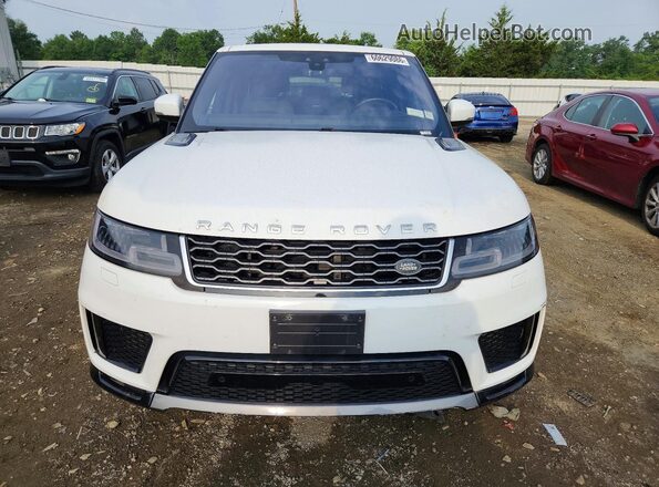 SALWR2RU3KA875435 2019 LAND ROVER RANGE White წინა ხედი