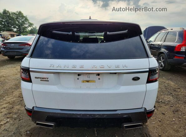 SALWR2RU3KA875435 2019 LAND ROVER RANGE White უკანა ხედი