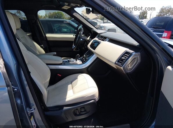 SALWR2RU4KA868476 2019 LAND ROVER RANGE ROVER SPORT Синий Вид салона спереди