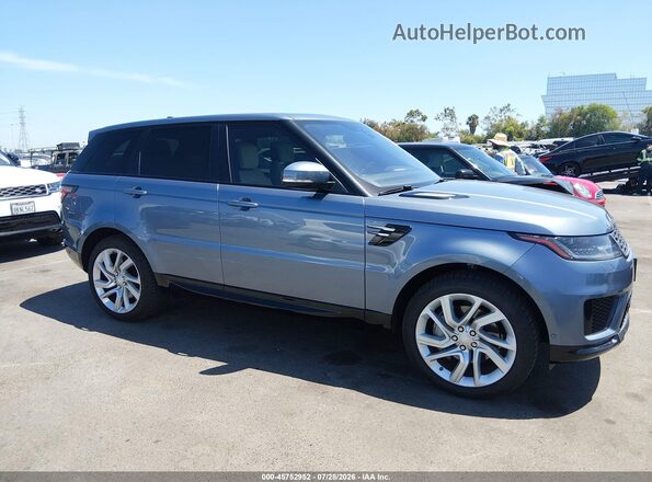 SALWR2RU4KA868476 2019 LAND ROVER RANGE ROVER SPORT Синий Вид задней части салона