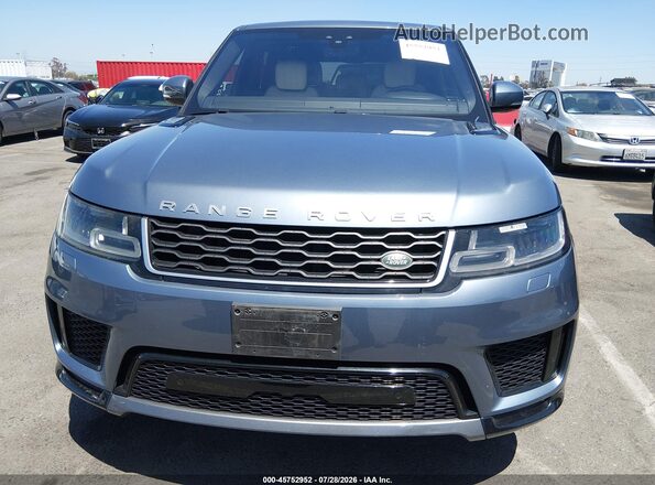 SALWR2RU4KA868476 2019 LAND ROVER RANGE ROVER SPORT Синий Вид спереди