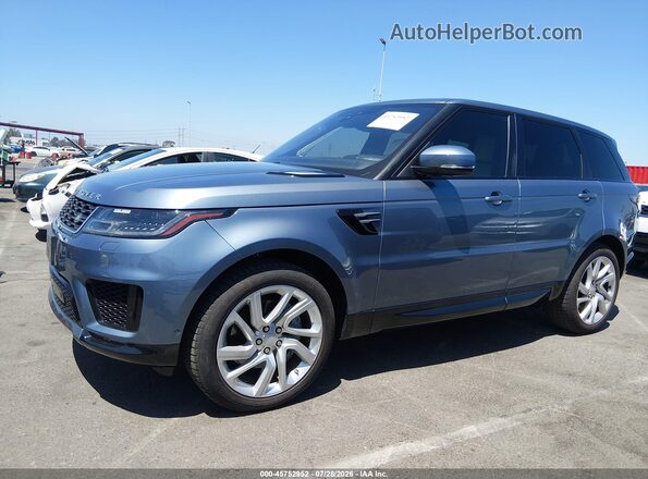 SALWR2RU4KA868476 2019 LAND ROVER RANGE ROVER SPORT Синий Панорамный вид салона 360°