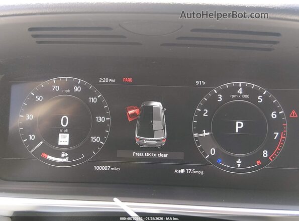 SALWR2RU4KA868476 2019 LAND ROVER RANGE ROVER SPORT Синий Вид задних сидений