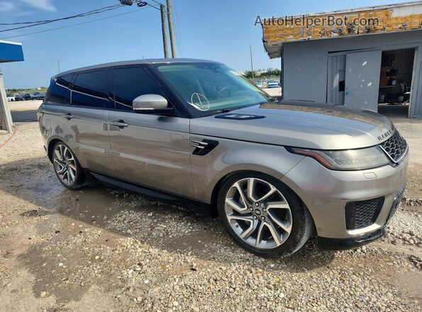 SALWR2RU7KA861540 2019 LAND ROVER RANGE Серебряный Передняя правая четверть