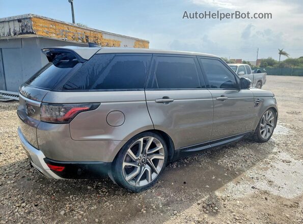 SALWR2RU7KA861540 2019 LAND ROVER RANGE Серебряный Задняя правая четверть