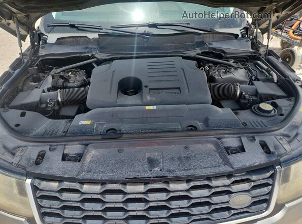 SALWR2RU7KA861540 2019 LAND ROVER RANGE Серебряный Вид подкапотного пространства