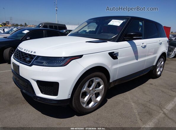 SALWR2RU8KA863040 2019 LAND ROVER RANGE ROVER SPORT White Przód lewy