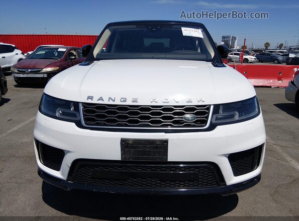 SALWR2RU8KA863040 2019 LAND ROVER RANGE ROVER SPORT White Widok z przodu