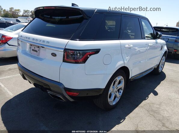 SALWR2RU8KA863040 2019 LAND ROVER RANGE ROVER SPORT White Tył prawy