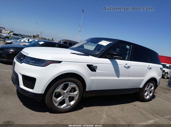 SALWR2RU8KA863040 2019 LAND ROVER RANGE ROVER SPORT White Widok wnętrza 360 stopni
