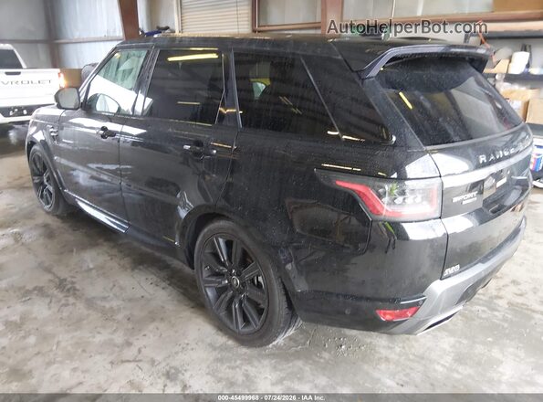 SALWR2RU9KA869607 2019 LAND ROVER RANGE ROVER SPORT Black უკანა მარცხენა