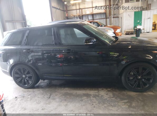 SALWR2RU9KA869607 2019 LAND ROVER RANGE ROVER SPORT Black უკანა სალონის ხედი