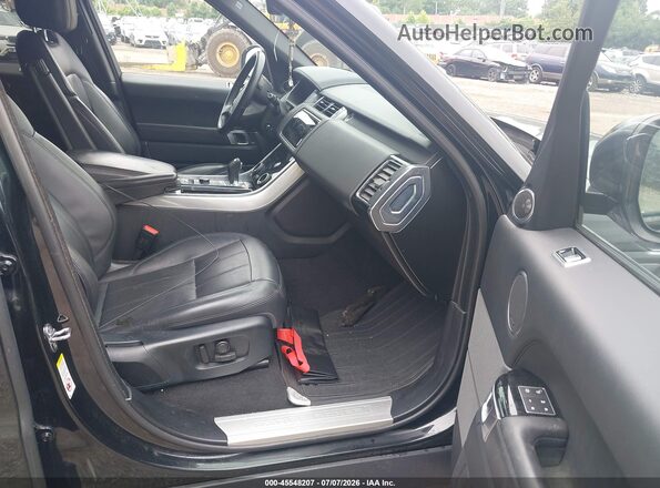 SALWR2RUXKA866330 2019 LAND ROVER RANGE ROVER SPORT Black Вид салону спереду