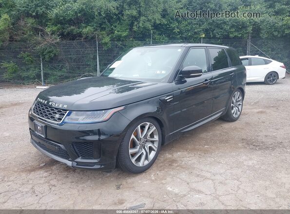SALWR2RUXKA866330 2019 LAND ROVER RANGE ROVER SPORT Black Передня ліва чверть